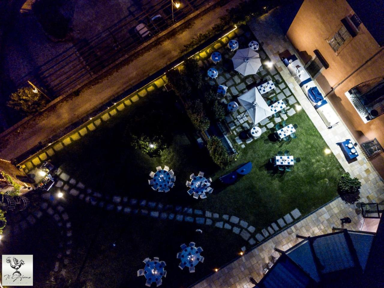 Castello Rosso Hotel Costigliole Saluzzo Luaran gambar