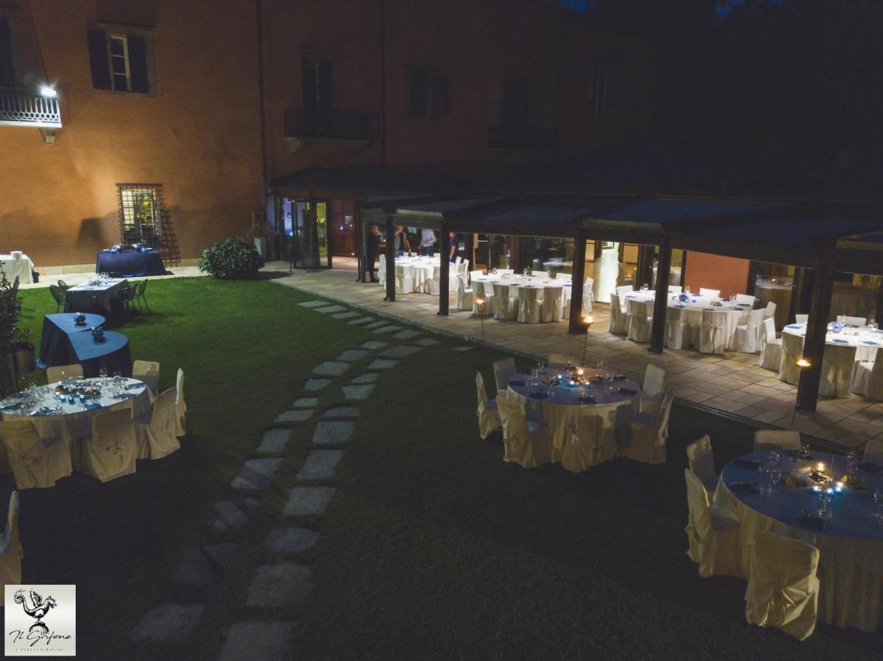 Castello Rosso Hotel Costigliole Saluzzo Luaran gambar