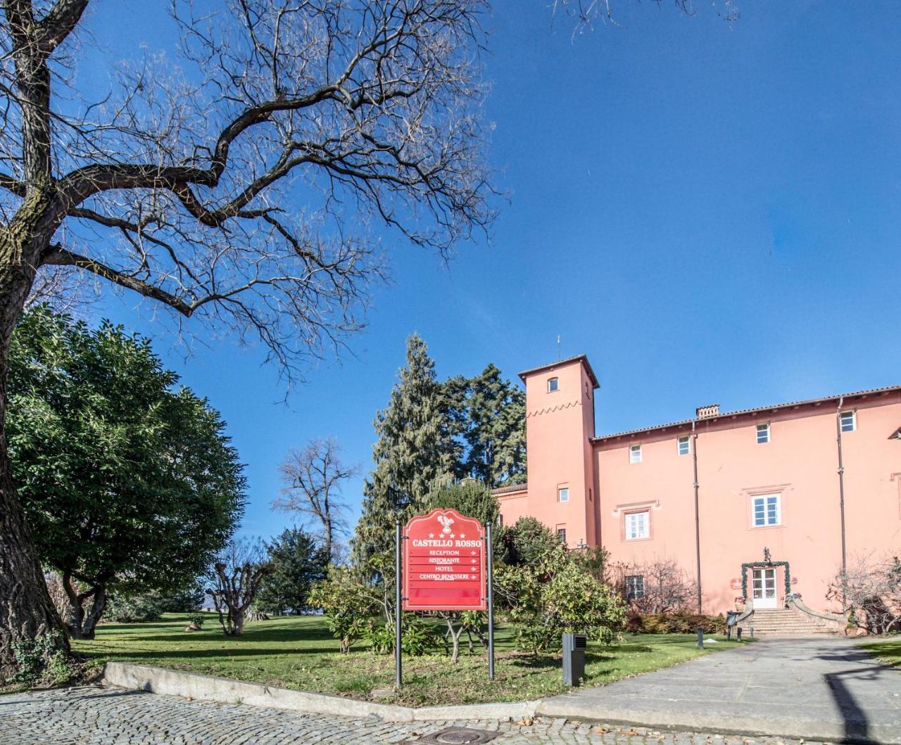 Castello Rosso Hotel Costigliole Saluzzo Luaran gambar