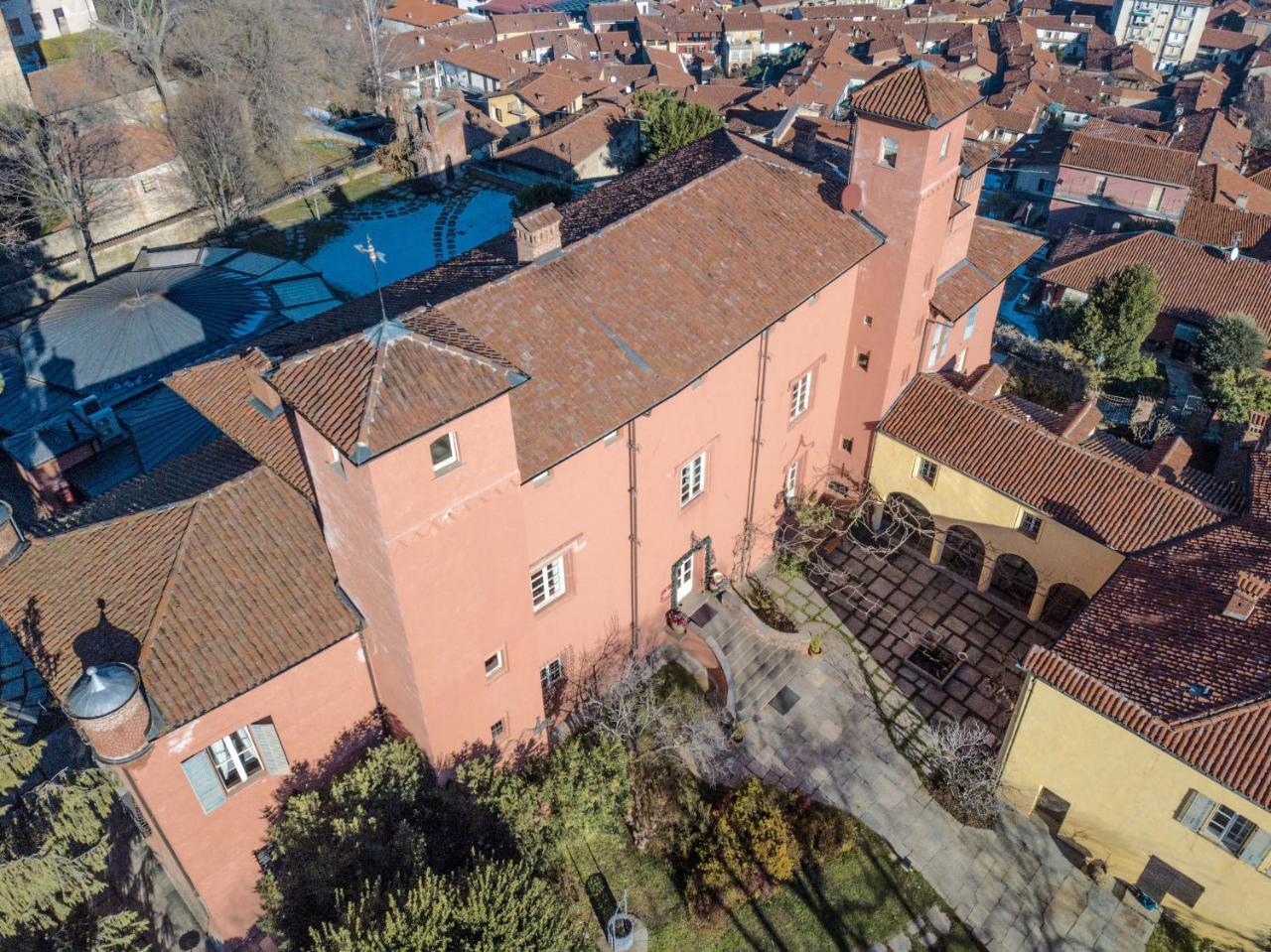 Castello Rosso Hotel Costigliole Saluzzo Luaran gambar